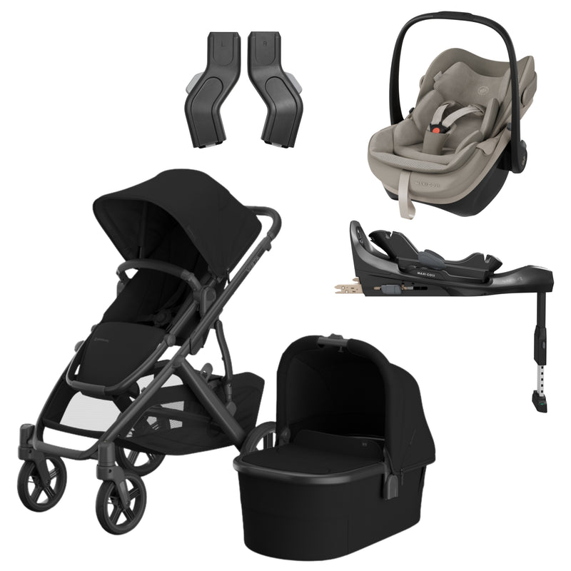 UPPAbaby Vista V3 - with Maxi Cosi Pebble Slide Pro
