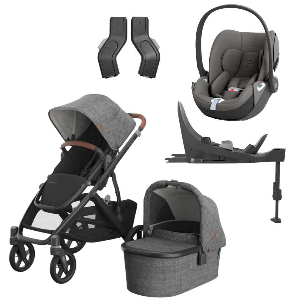UPPAbaby Vista V3 Bundle w/Cloud T Car Seat & Base