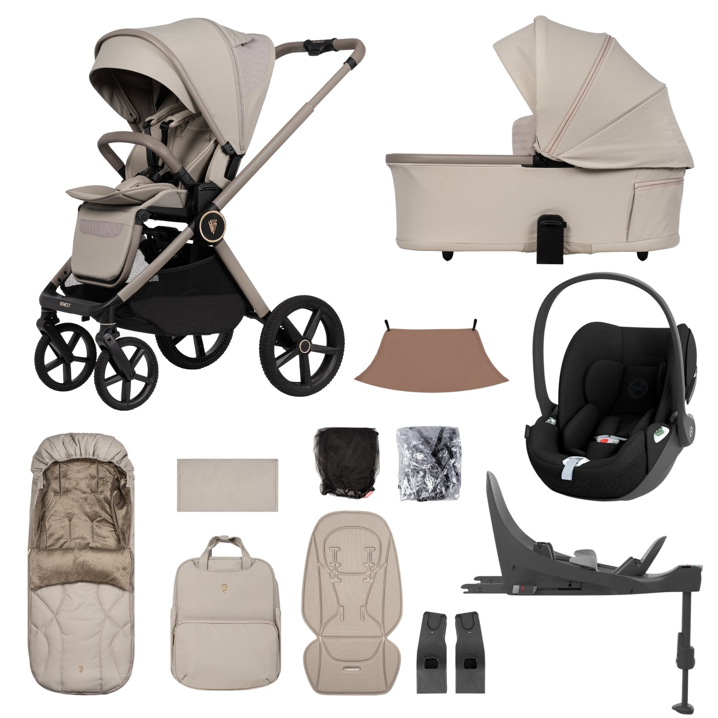 Venicci Upline 3 - with Cybex Cloud T
