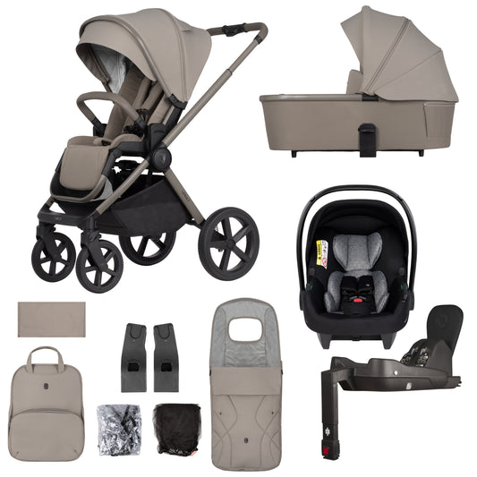 Ex Display Venicci Upline 2 Taupe - with Cosmo Car Seat