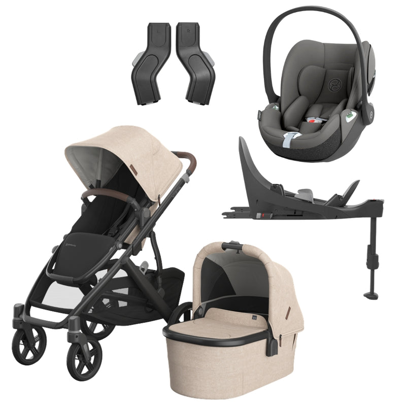 UPPAbaby Vista V3 Bundle w/Cloud T Car Seat & Base
