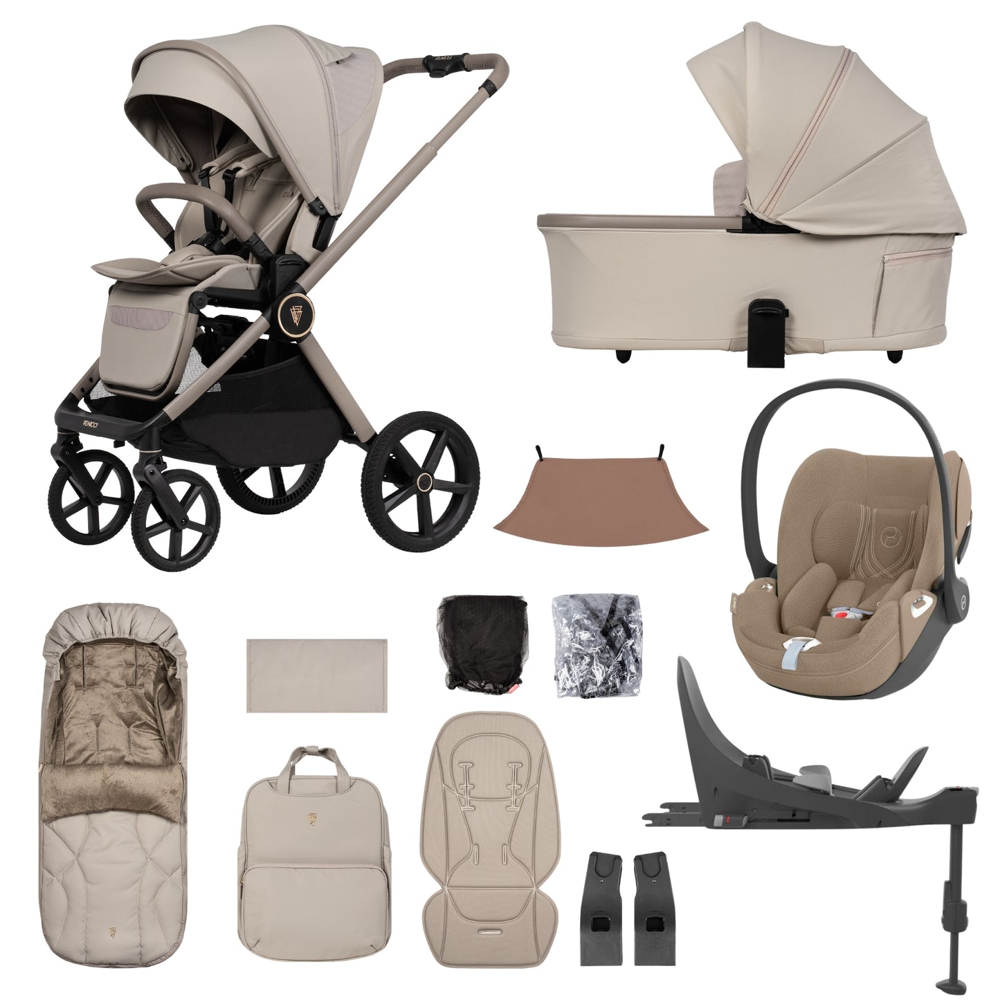 Venicci Upline 3 - with Cybex Cloud T