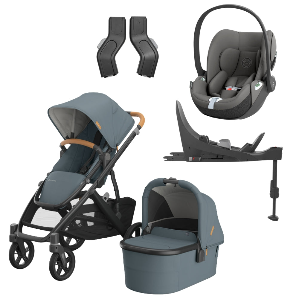 UPPAbaby Vista V3 Bundle w/Cloud T Car Seat & Base