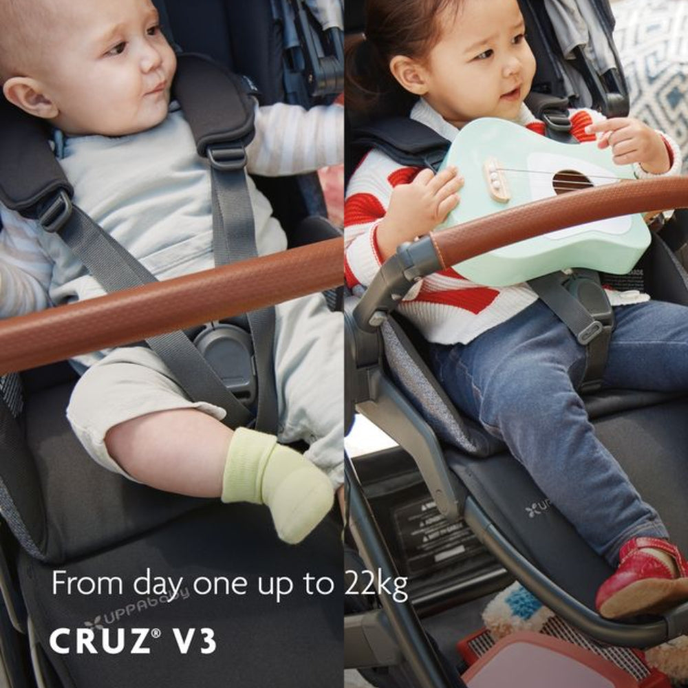 UPPAbaby Cruz V3 Bundle w/Cloud T Car Seat & Base