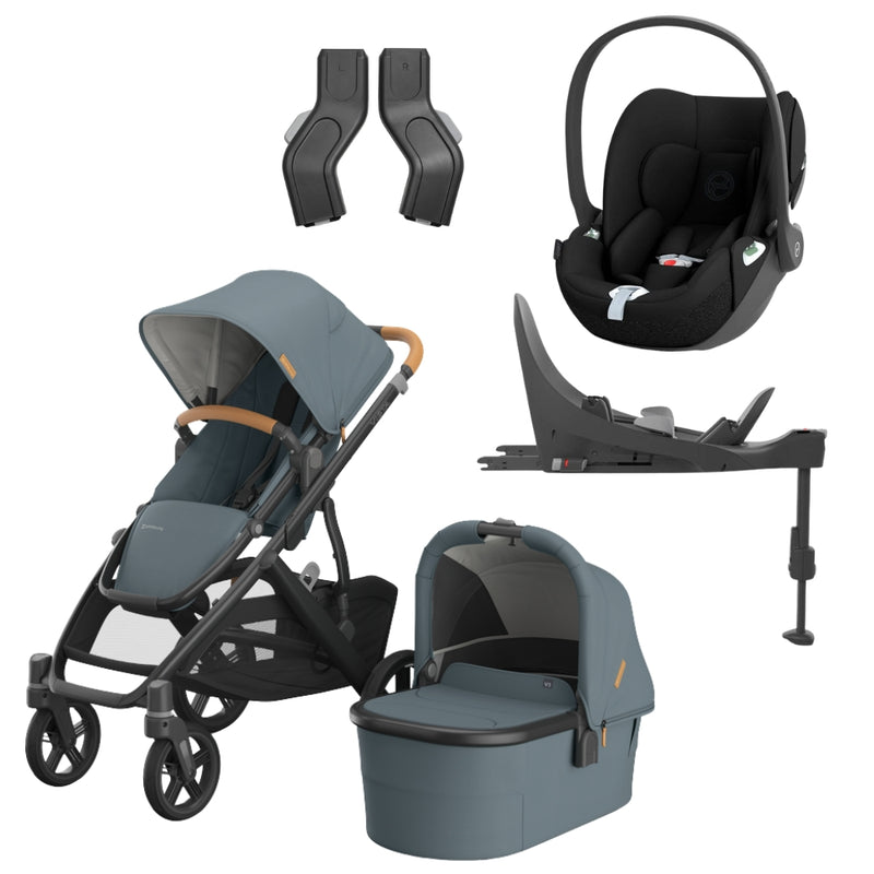 UPPAbaby Vista V3 Bundle w/Cloud T Car Seat & Base