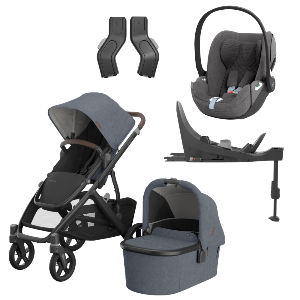 UPPAbaby Vista V3 Bundle w/Cloud T Car Seat & Base