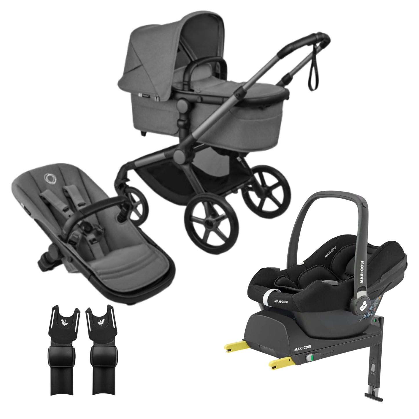 Bugaboo Fox 5 Renew - with Maxi Cosi Cabriofix