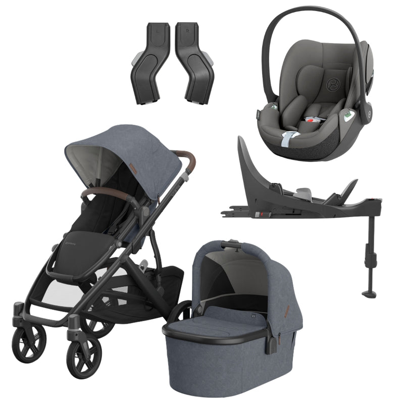 UPPAbaby Vista V3 Bundle w/Cloud T Car Seat & Base