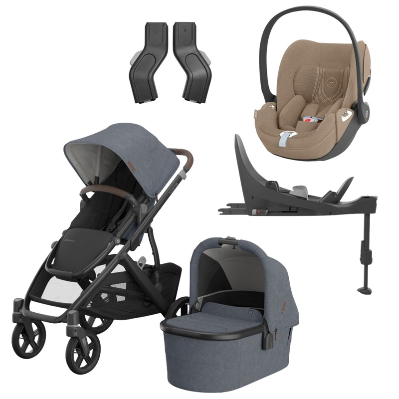 UPPAbaby Vista V3 Bundle w/Cloud T Car Seat & Base
