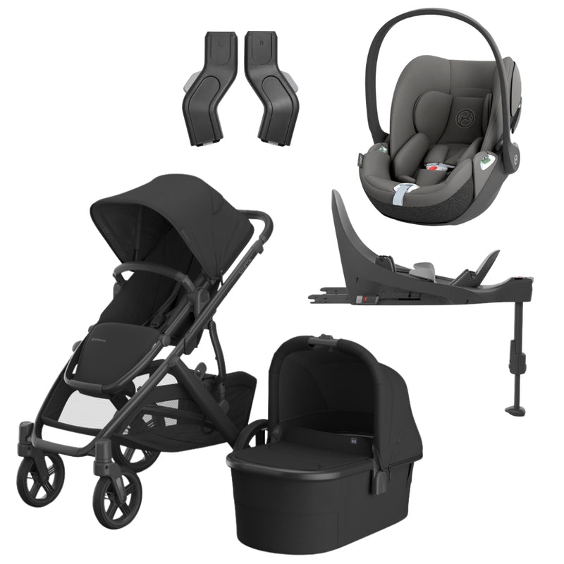 UPPAbaby Vista V3 Bundle w/Cloud T Car Seat & Base