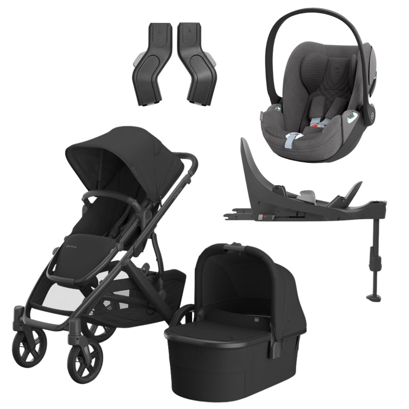 UPPAbaby Vista V3 Bundle w/Cloud T Car Seat & Base
