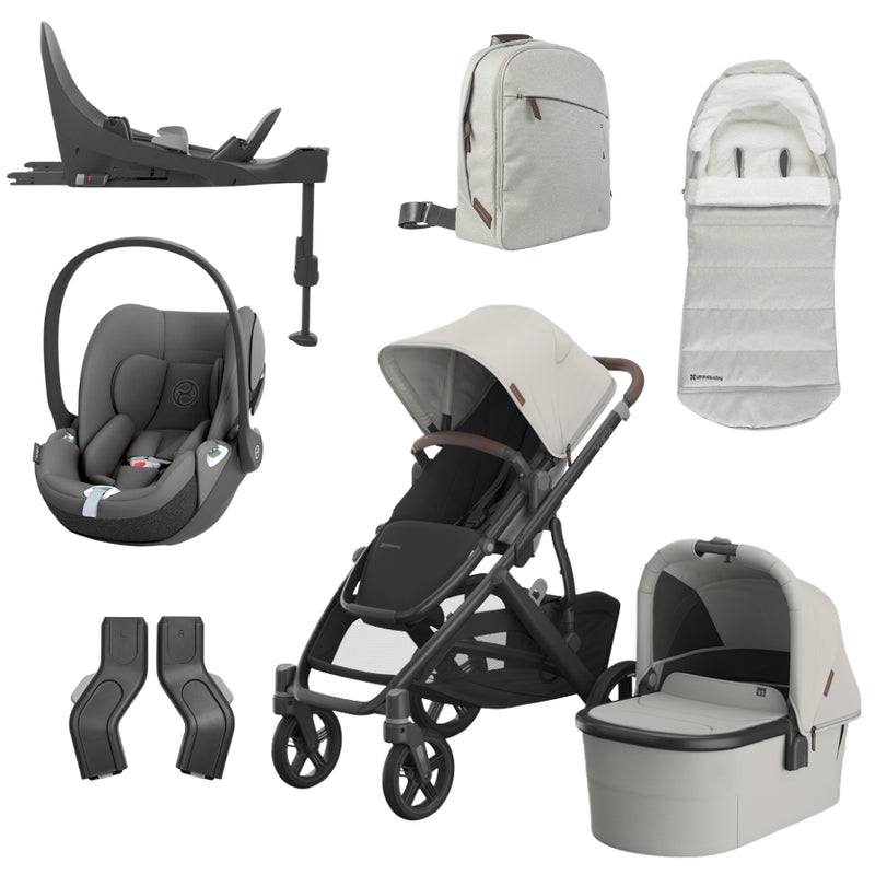 UPPAbaby Vista V3 with Cybex Cloud T, Savannah