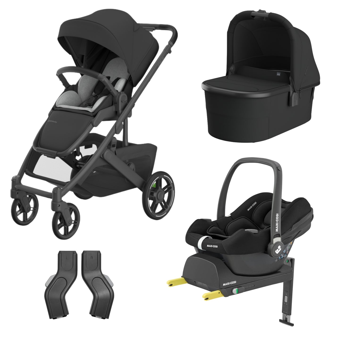 UPPAbaby Cruz V3 - with Maxi Cosi Cabriofix