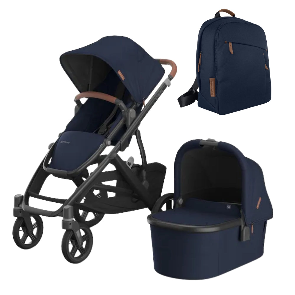 UPPAbaby Vista V3 Stroller, Noa w/FREE Changing Backpack