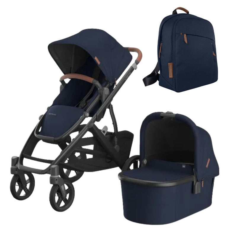 UPPAbaby Vista V3 Stroller, Noa w/FREE Changing Backpack