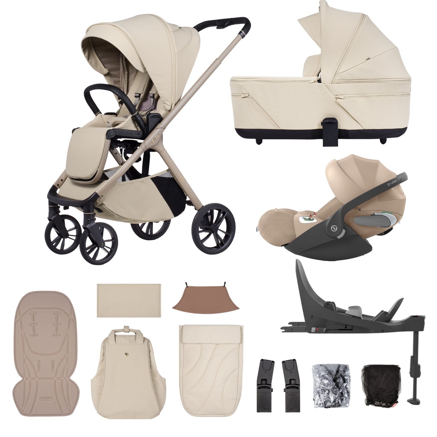 Venicci Tila Bundle - with Cybex Cloud T