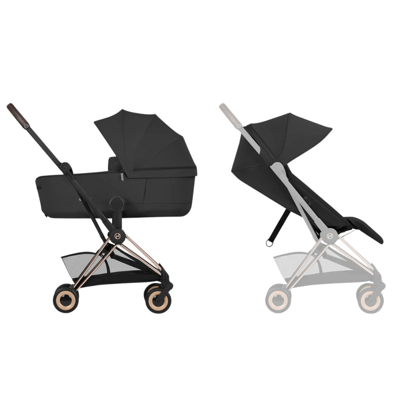 Cybex COŸA Comfort Rose Gold incl. Foldable Carrycot