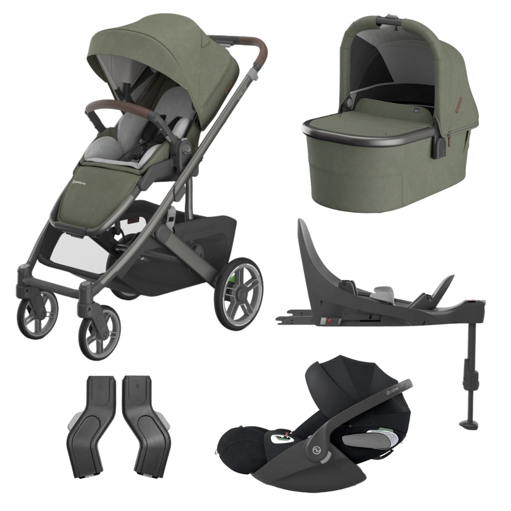 UPPAbaby Cruz V3 Bundle w/Cloud T Car Seat & Base