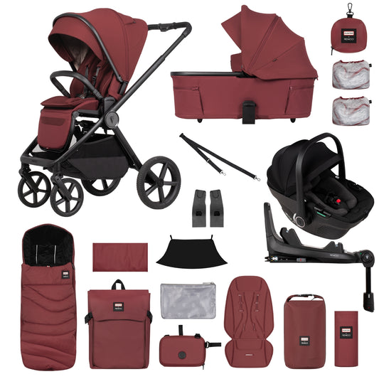 Venicci x Hunter Upline 3 4-in-1 Bundle, Red