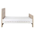Tutti Bambini Modena Cotbed & Mattress, White/Oak