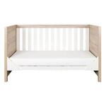 Tutti Bambini Modena Cotbed & Mattress, White/Oak