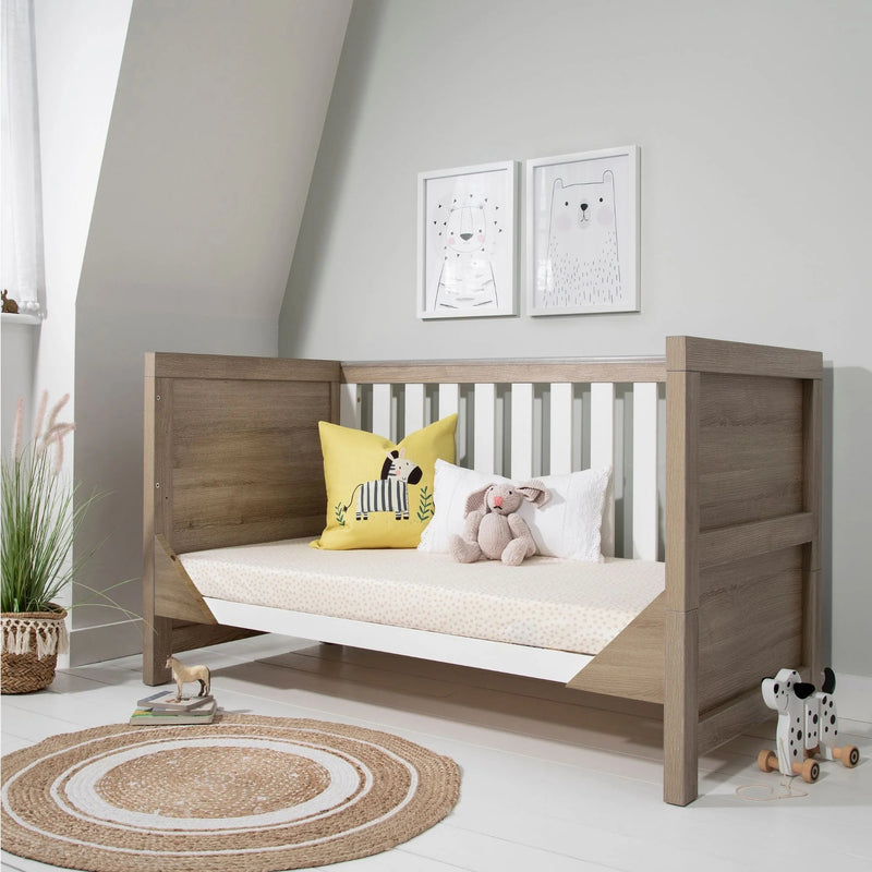 Tutti Bambini Modena Cotbed & Mattress, Oak