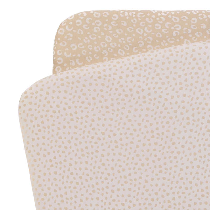 Tutti Bambini 2pc Bedside Crib Fitted Sheets, Love Cats