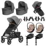 UPPAbaby Vista V3 Twin - with Cybex Cloud S