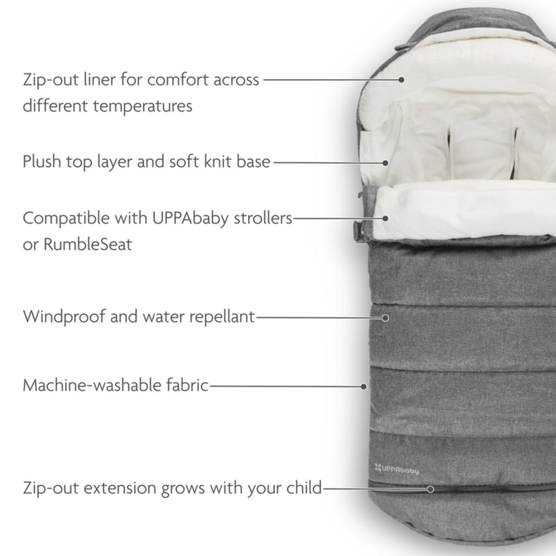UPPAbaby New Cozy Ganoosh, Greyson