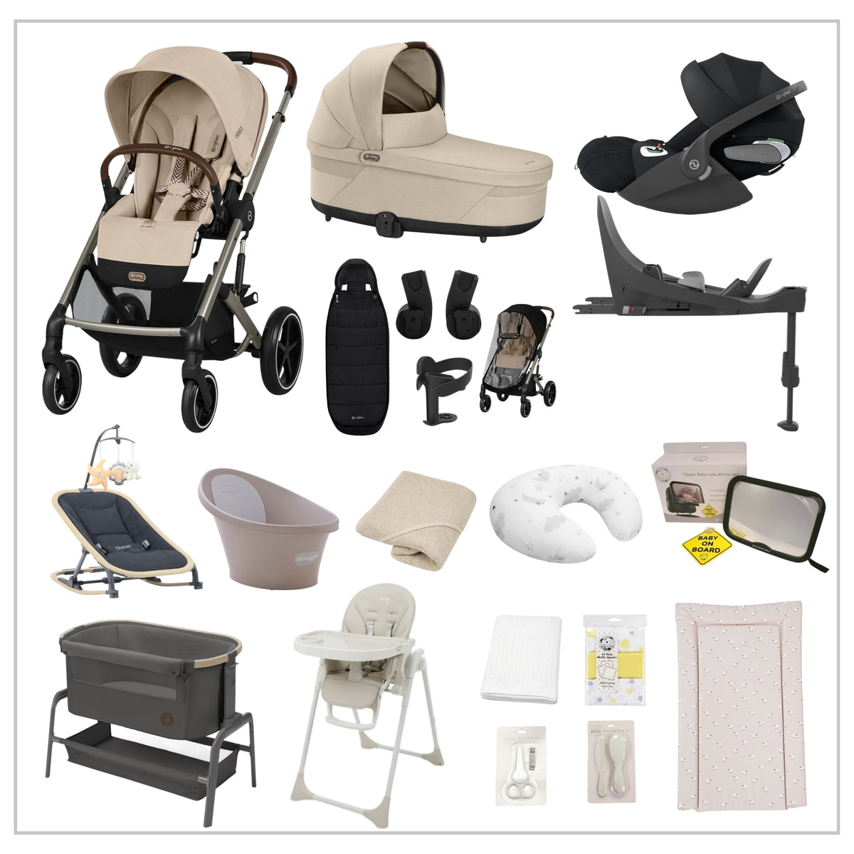 Cybex Balios - Deluxe Baby Bundle