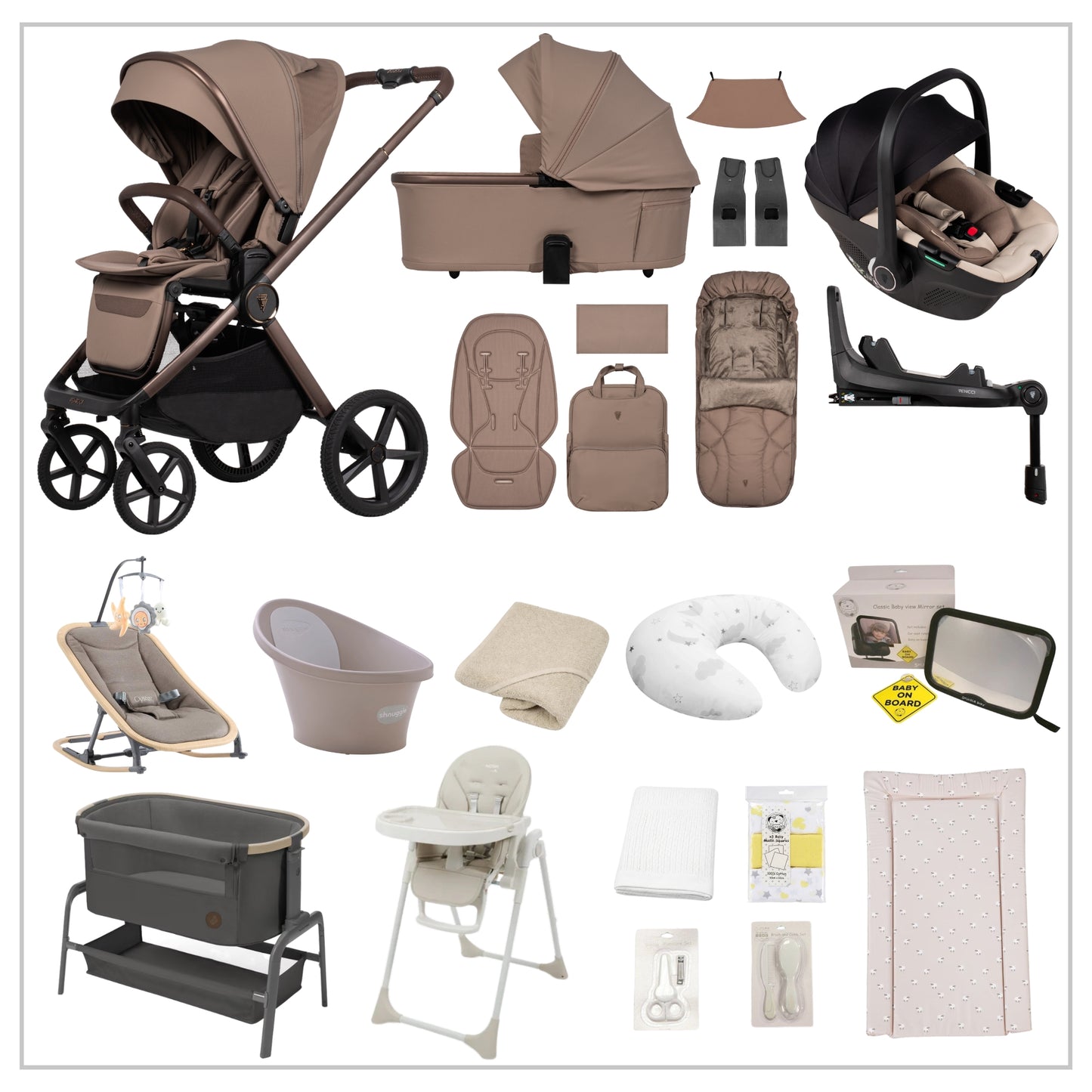 Venicci Upline 3 - Deluxe Baby Bundle