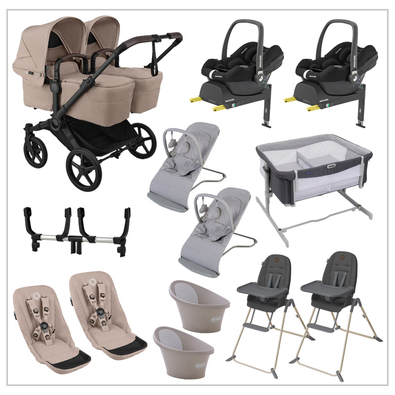 Bugaboo Donkey 6 Twin Baby Bundle