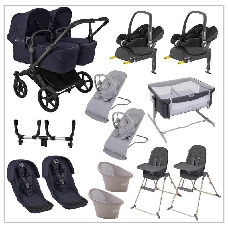 Bugaboo Donkey 6 Twin Baby Bundle