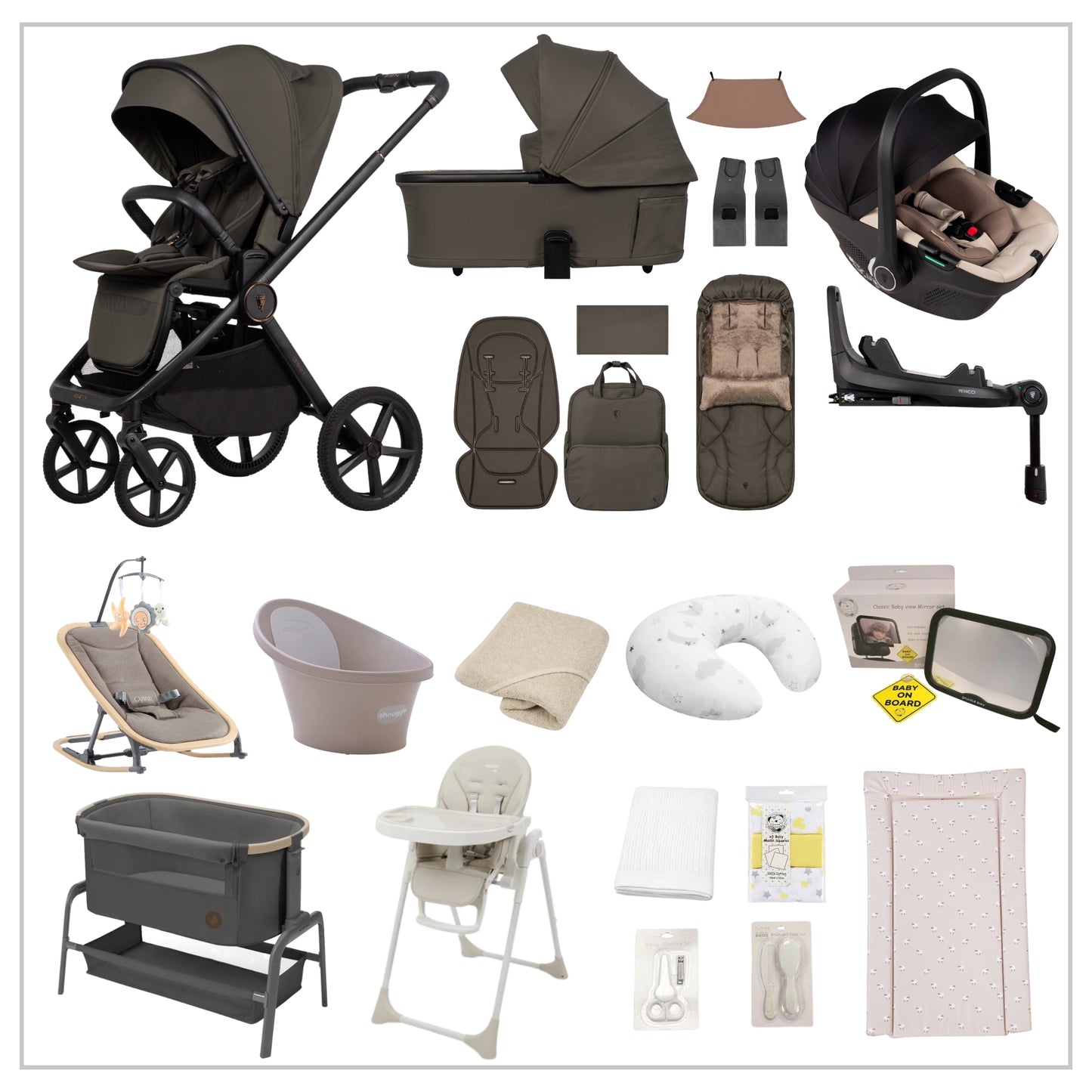 Venicci Upline 3 - Deluxe Baby Bundle