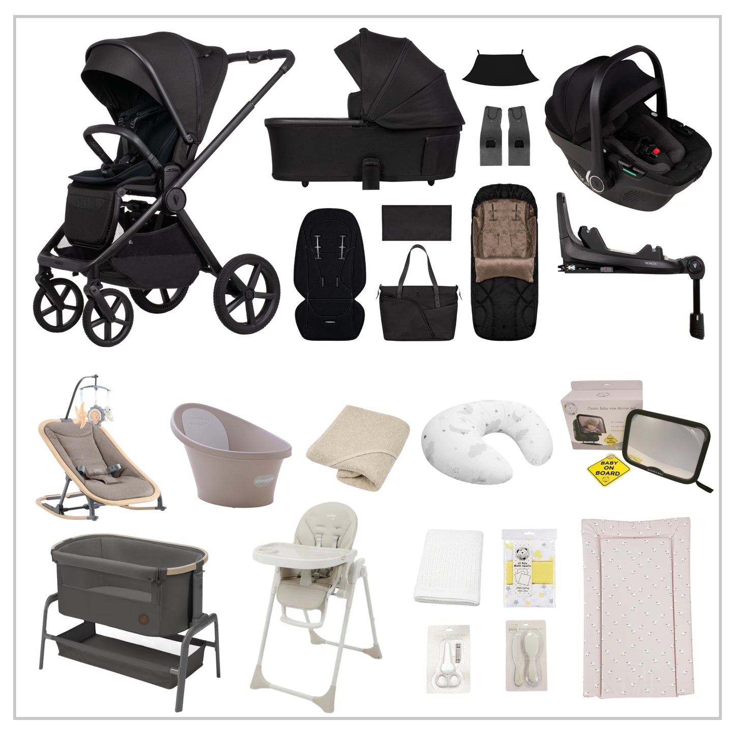 Venicci Upline 3 - Deluxe Baby Bundle