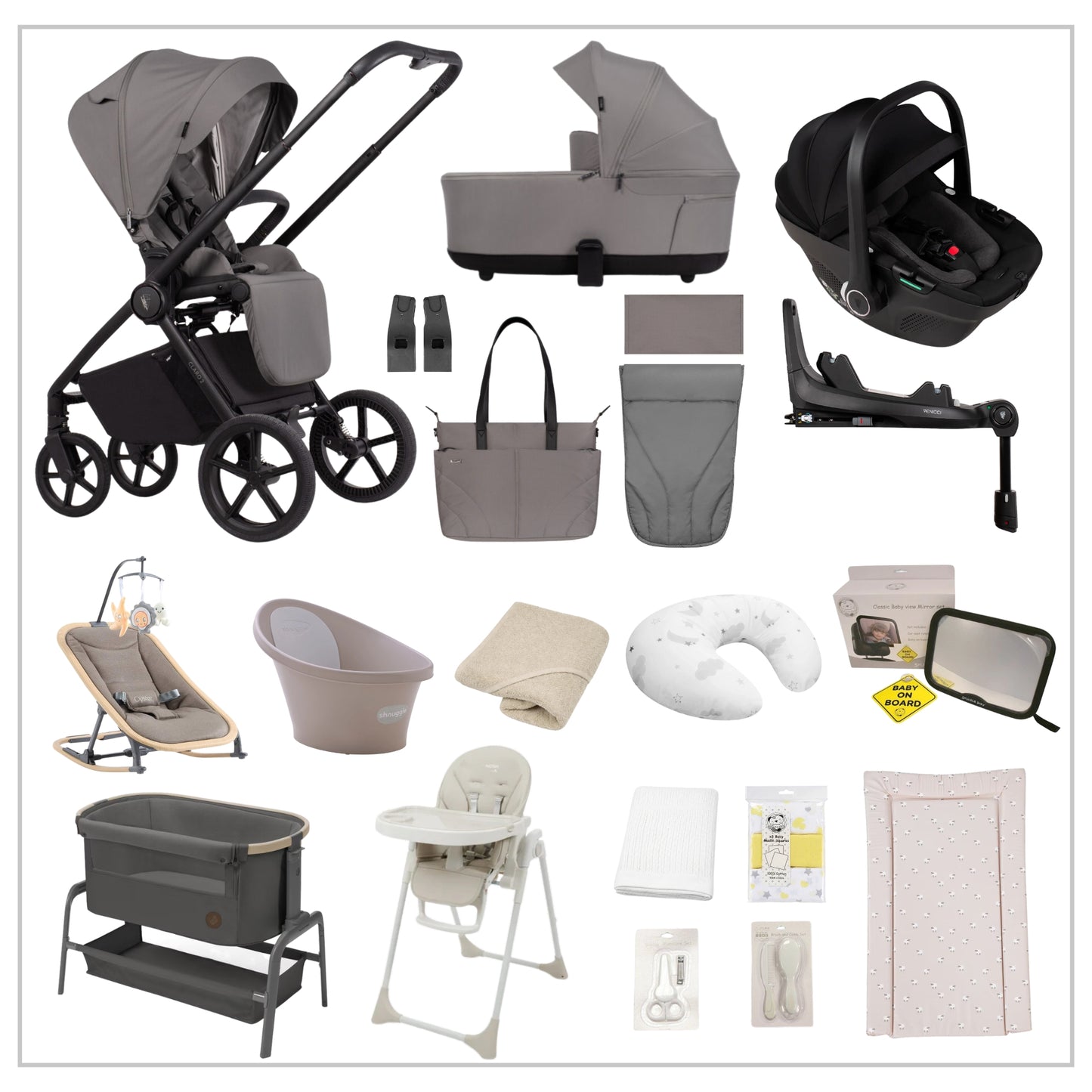 Venicci Claro 2 - Deluxe Baby Bundle