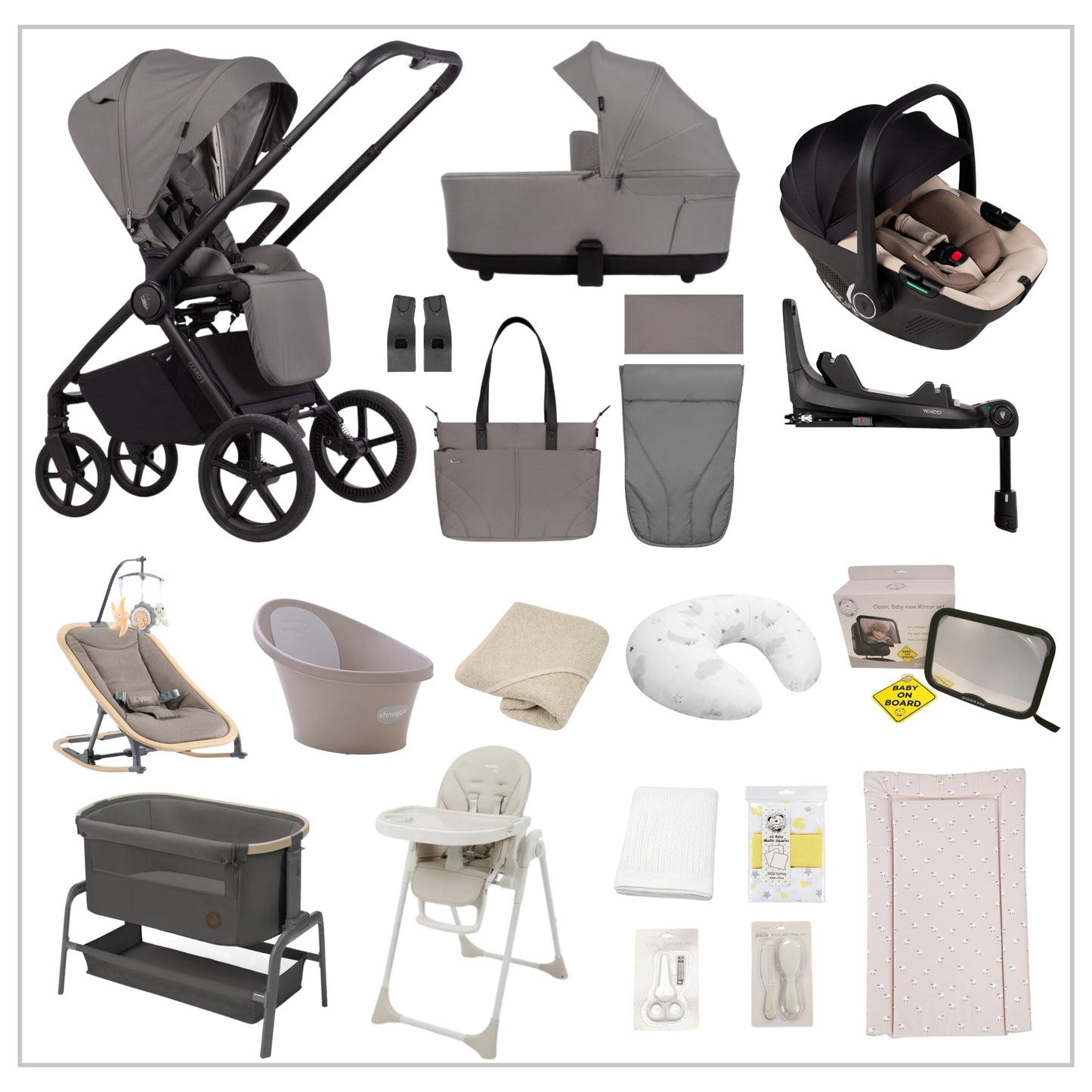 Venicci Claro 2 - Deluxe Baby Bundle