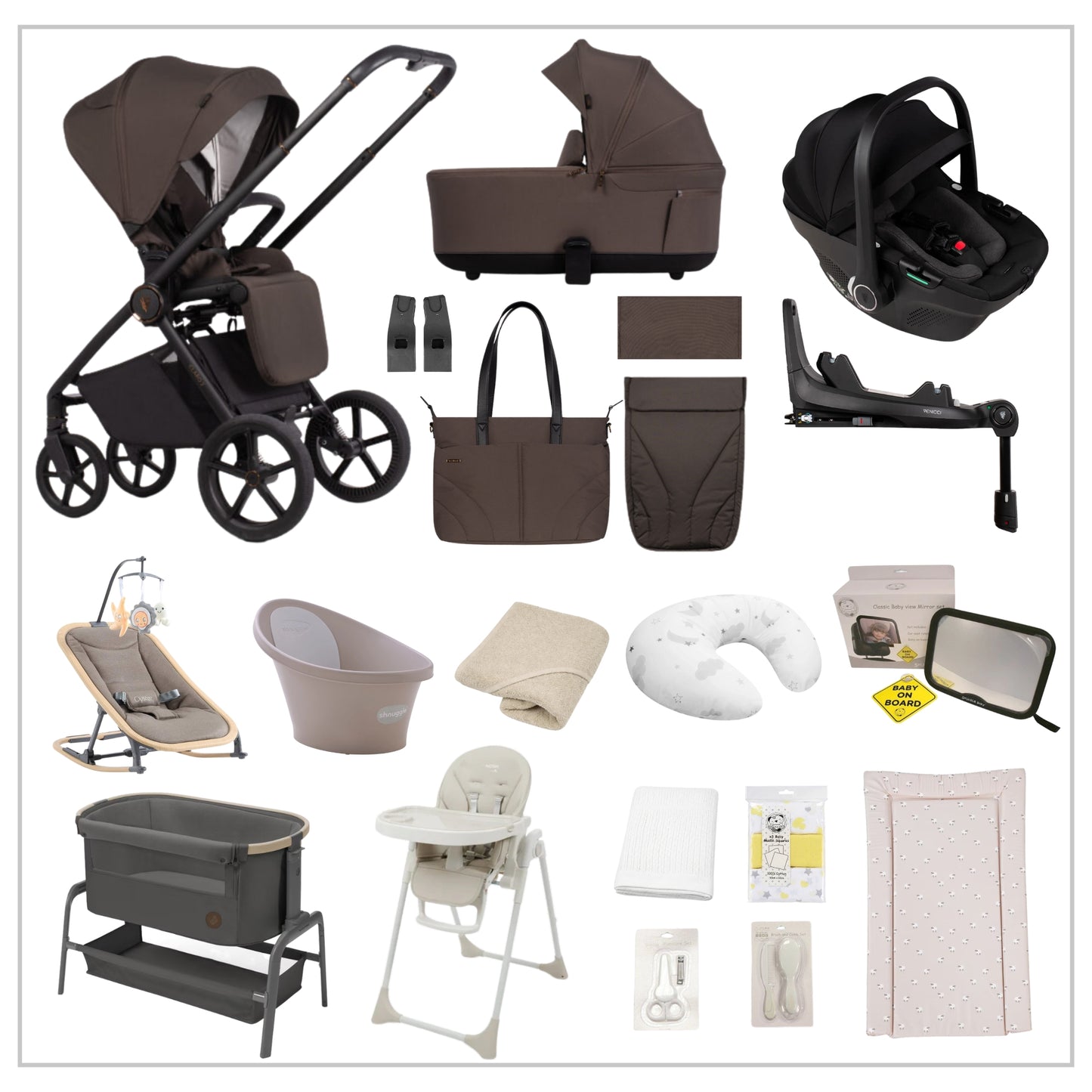 Venicci Claro 2 - Deluxe Baby Bundle