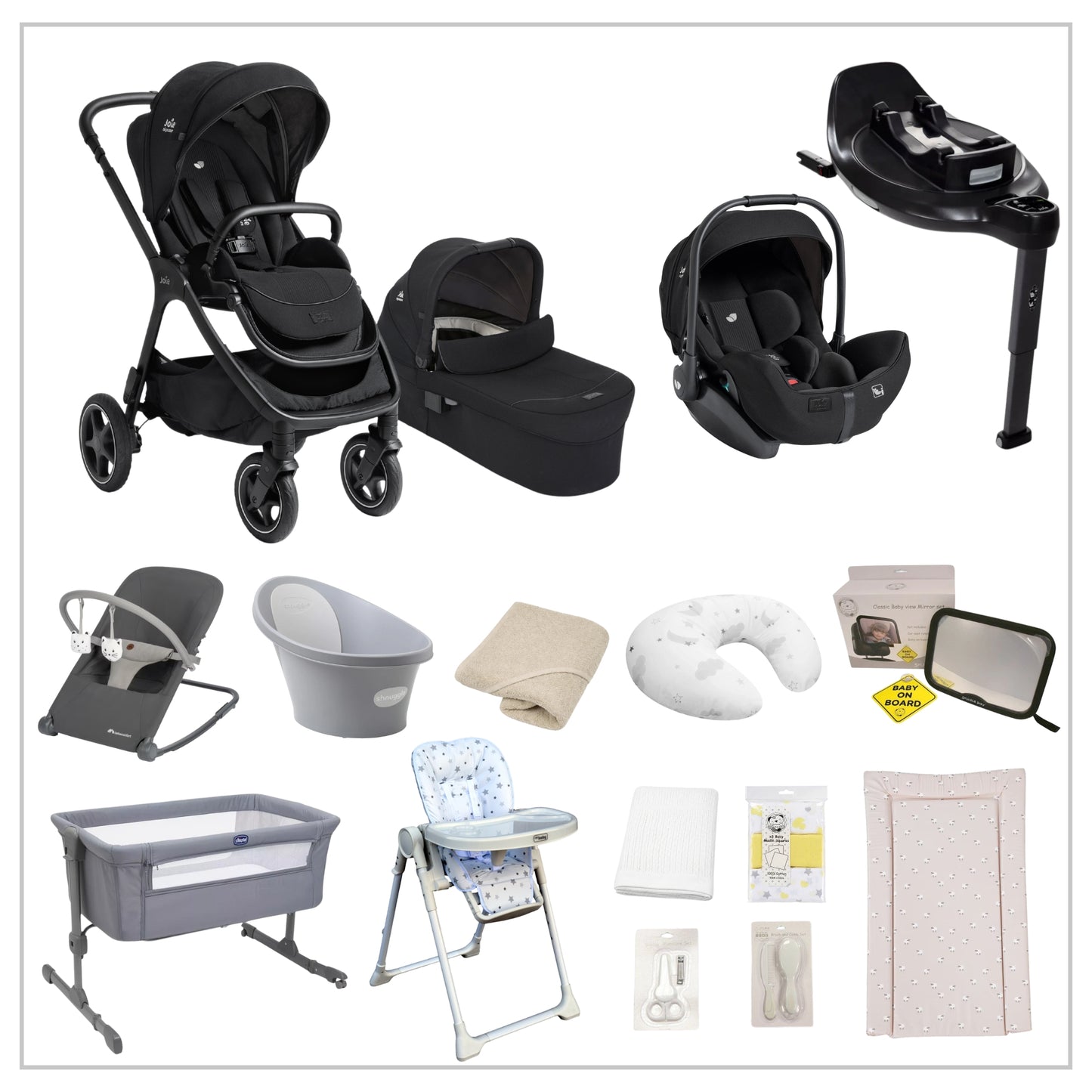 Joie Finiti - Essential Baby Bundle