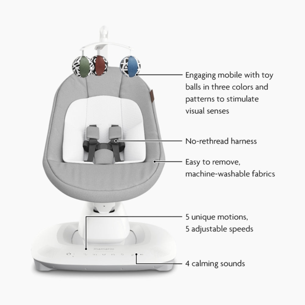 UPPAbaby Mamaroo Smart Swing, Stella