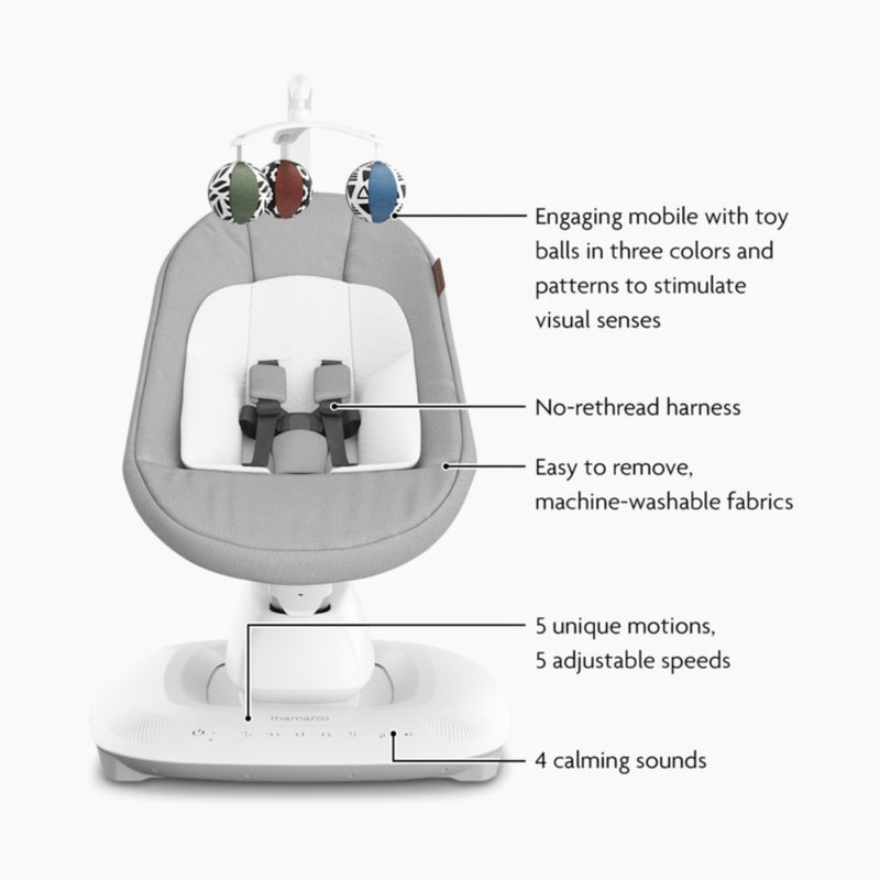 UPPAbaby Mamaroo Smart Swing, Stella