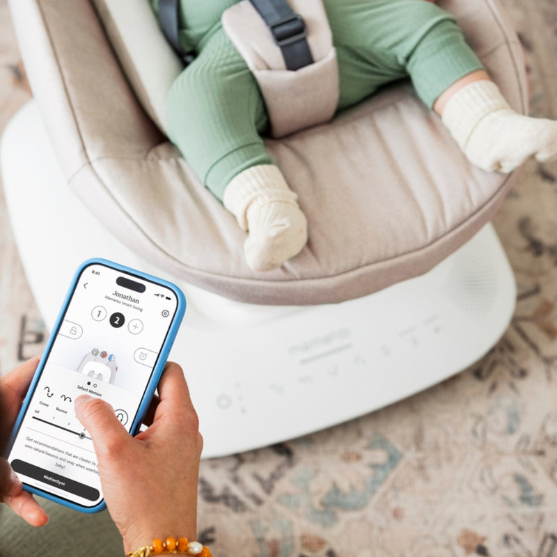 UPPAbaby Mamaroo Smart Swing, Charlie
