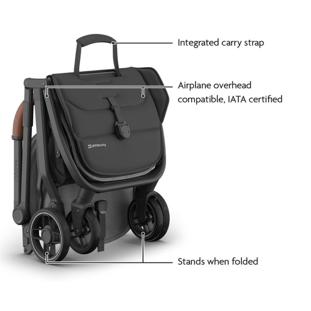 UPPAbaby Minu V3 Stroller, Greyson