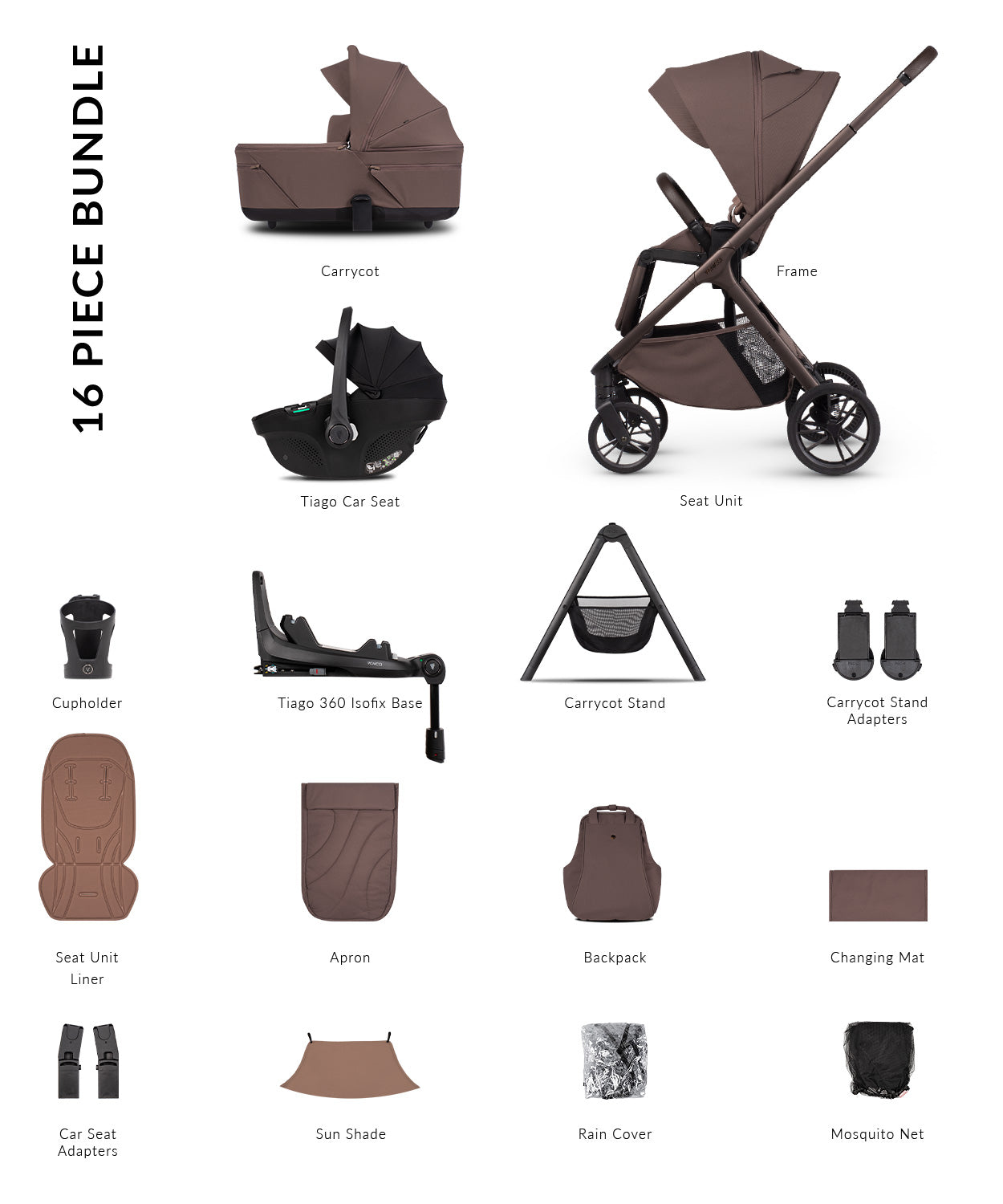Venicci Tila 4-in-1 Plus Ultimate Bundle