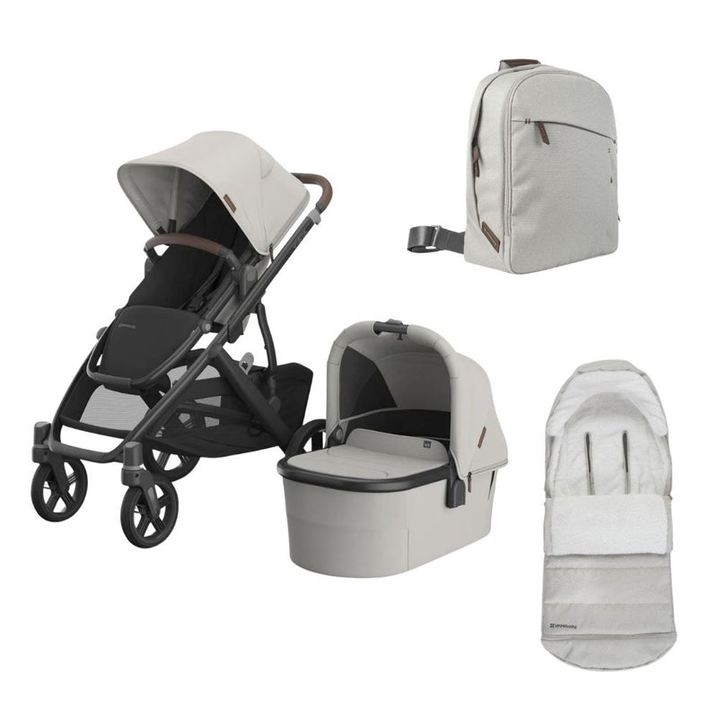 Vista V3 Savannah Offer Bundle - With Footmuff and Changing Backpack - Kings Baby Shop NI