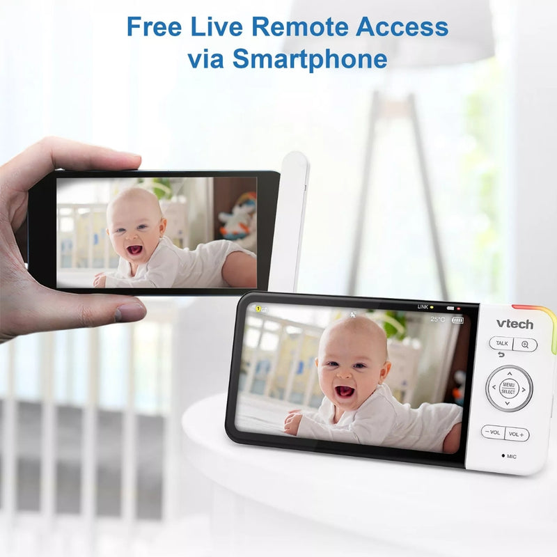 VTech 5' Smart Wi-Fi Video Monitor RM5755HD