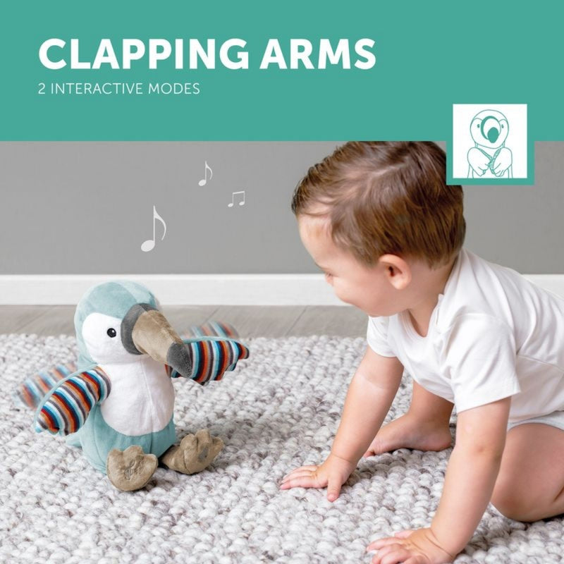 Zazu Timo The Toucan, Clapping Soft Toy