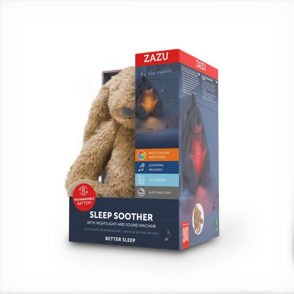 Zazu Ro The Rabbit, Rechargeable Sleep Soother