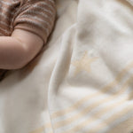 Ziggle Cream & Beige Star Blanket