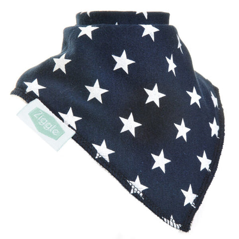 Ziggle Dribble Bib Navy Stars